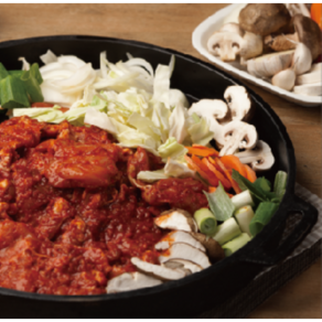 춘천강명희 춘천웰빙닭갈비 2kg 국산통다리살+국산고추가루 일반맛, 1개