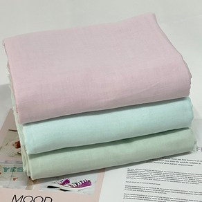 대폭 면100% 바이오워싱 삼중 거즈원단 3color_WS 1280, 핑크
