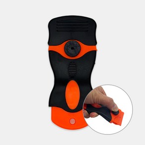 인덕션 찌든때 끈적이 제거 스크래퍼 청소칼 긁개, 1개