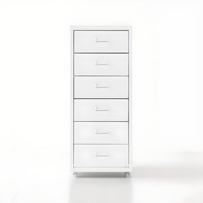 마켓비 피하 서랍장, 화이트, 6단