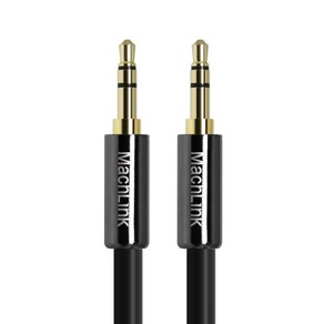 마하링크 고급형 3.5스테레오 AUX 메탈 슬림 케이블 1M ML-STH010 OFC무산소동선 금도금