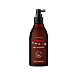 로브로제 카페인 에너자이징 헤어토닉 120ml / 10 000ppm 탈모완화기능성 두피탈모영양제