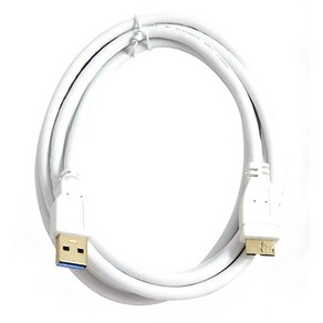 마하링크 ML-UMB003 USB A-Micro B 케이블 (USB 3.0 0.3M 화이트)