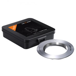 KnF M42-EOS 렌즈변환 어댑터 M42 렌즈 >> 캐논 EF 바디 - M42 Lens to Canon EOS (EF) adapter, 1개