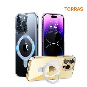 토라스 TORRAS UPRO 오스탠드 투명 아이폰 14 PRO 마그네틱 케이스