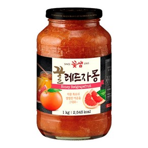 꽃샘 꿀 레드자몽차, 1kg, 8개, 1kg, 1개입