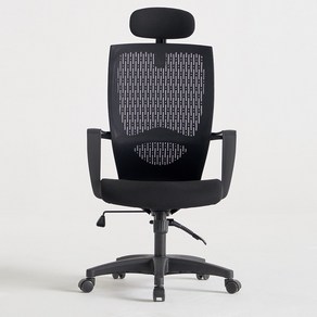 리니체 LR440 사무용 컴퓨터 학생 편한 사무실 의자 책상의자, 블랙