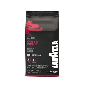 라바짜 구스토 피에노 원두 커피 홀빈 1kg, 1개, 홀빈(분쇄안함)