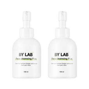 바이랩 페이스 클렌징 플러스 강아지 얼굴샴푸 눈물자국 눈곱 꼬순내 세안 세정제, 150ml, 2세트
