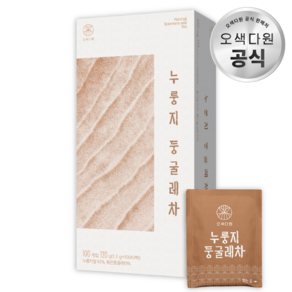 오색다원 누룽지 둥굴레차, 1개, 100개입, 1.2g