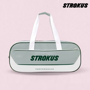 스트로커스 STR-BG 2501 민트 2단 배드민턴백 토너먼트 가방 오남스포츠, 1개