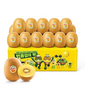 제스프리 썬골드키위 팩하우스직송 2kg 당일출고/점보/슈퍼점보 옵션확인필수, 1박스, 개별 110g내외 18개입