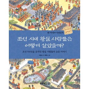 조선 시대 왕실 사람들은 어떻게 살았을까, 상품명