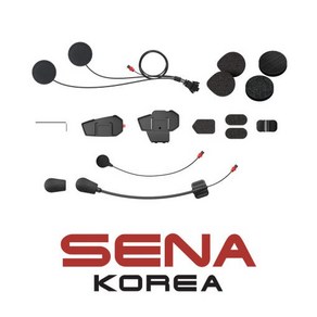 세나블루투스 SPIDER-ST1-A01 스파이더 ST1용 HD 스피커 클램프킷 오토바이헬멧블루투스, 1개
