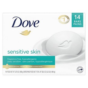 Dove 센서티브 뷰티 바 3.75온스 8개입