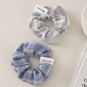 쁘띠러브 1+1 스프라이프 곱창밴드 짱짱한 미니 왕 머리끈 헤어슈슈 스크런치