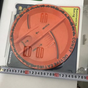 수저포크세트 식기세트 중장비 커트러리 포크레인, 디너 플레이트, 1개