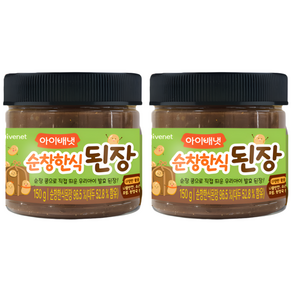 아이배냇 순창 한식 된장, 150g, 2개