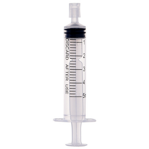 [허브스프레이] 소분용 주사기 1m 5m 향수소분, 5ml, 1개