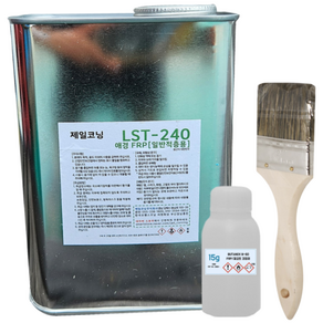 애경 포리코트 LST240 적층용 1KG 6종 보수세트 FRP 수지 호마이카 유리섬유, 1개