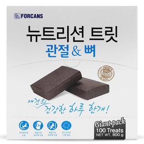 포켄스 뉴트리션 트릿 강아지 영양제 대용량 800g, 뼈/관절강화, 1개