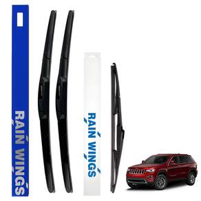 RAIN WINGS JEEP 3.0 3.6 CRD V6 柴油汽油陸上 混合動力雨刷前 後組 Jeep 大切諾基 11 年~至今