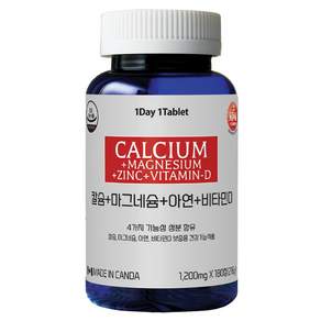통라이프 칼슘 + 마그네슘 + 아연 + 비타민D 216g
