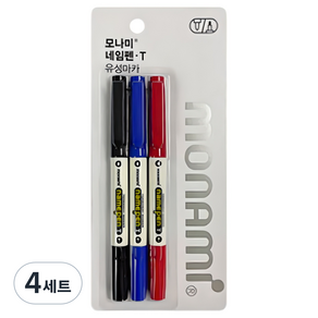 모나미 네임펜T 혼합 3종 세트
