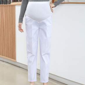 언헤브 임산부 허리 조절 간호사 바지