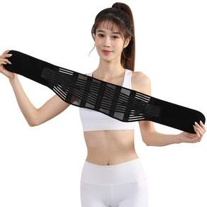 ISNDNQE 얇은 허리 보호대 복대, 1개