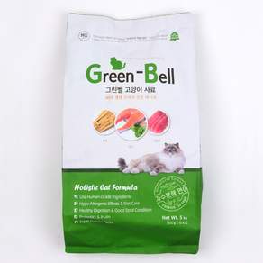 그린벨고양이사료, 500g, 1개, 닭+연어