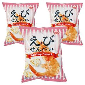 Kato Confectionery 새우 센베이, 3개, 60g