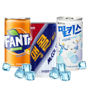 맥콜190&환타190&밀키스190ml X 각10개(총30개), 30개, 190ml
