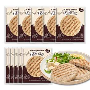 햇살닭 닭가슴살 스테이크 리얼 두부 (100g), 10개, 100g