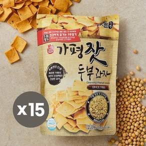 가평 잣 두부과자 미가푸드 110g, 15개