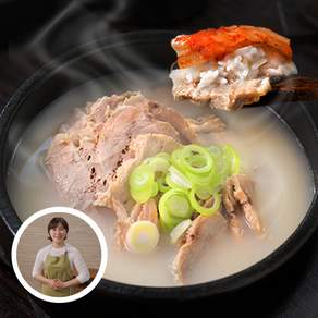 정금례 프리미엄 한돈 더 푸짐한 돼지국밥 부산 살코기만 다대기 증정, 450g, 12개