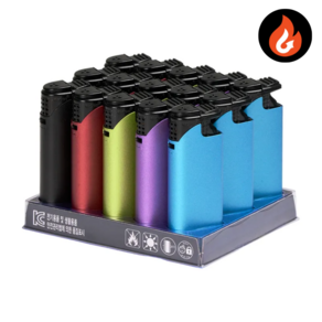 편의점 판매용 국내개발 무광메탈 토치 라이터 뚜껑있는 토치 메탈토치 고급터보 15개, 5색