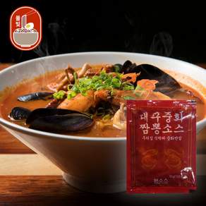 풀빛마을 불맛 가득 짬뽕 소스, 70g × 10개, 10개, 70g