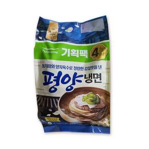 [풀무원] (기획팩)평양냉면 4인분, 1.692kg, 4개