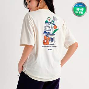 요넥스 253TS034U 배드민턴 반팔 티셔츠 남녀공용 데일리웨어