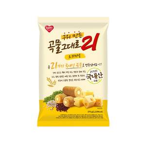 [KEMY] 국내산 곡물 21종을 넣은 구워서 만든 곡물그대로21 370g 오리지널맛, 1개