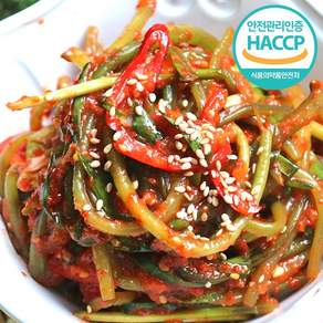 [HACCP인증] 특급비법양념 전라도 국산 고구마줄기 김치, 1박스, 800g