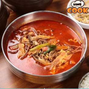 [타임쿡] 시골장터 전통 사골육개장 1인분, 500g, 3개