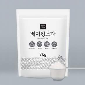 가성비가브랜드다 베이킹소다 대용량 7KG+계량스푼 파우치, 1개, 7kg