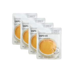 라쿠치나 스프 단호박 4, 1세트, 640g