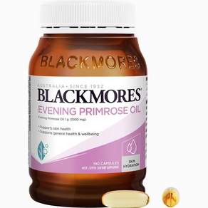 블랙모어스 이브닝 프림 로즈 오일 1000mg 캡슐, 190정, 1개