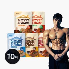 미트리 실온보관 닭가슴살 5종 혼합, 100g, 10개