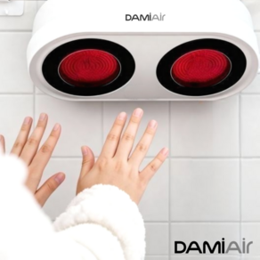 [최신26년형]1초즉각 따뜻 초강력 듀얼 하이라이트 욕실난방기 방수, 1개