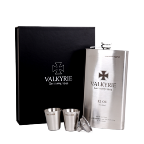 VALKYRIE 발키리 [6월 시즌세일] 힙프라스크 12oz (340ml) 대용량 (국내배송), 1개, 실버, 340ml