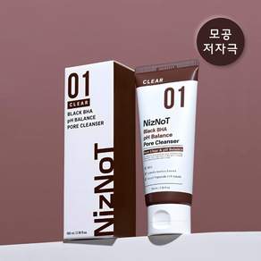 니즈낫 01 블랙바하 모공 클렌징폼 / 여드름피부 완화 기능성 100ml, 1개, 100g